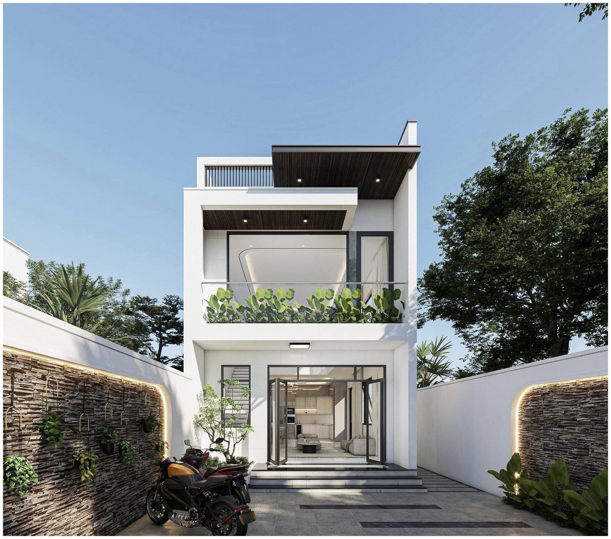 Nhà Gác lửng - Nhà mẫu 2
